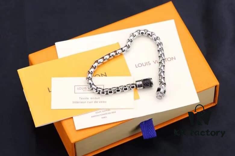 New Arrival💗 Louis Vuitton Monogram Chain Men's Bracelet