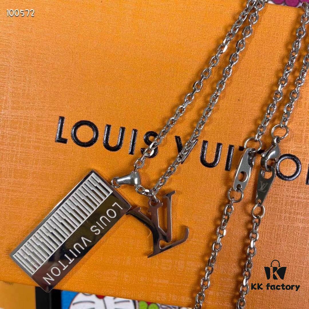 2020 Newest Louis Vuitton Sound Keyboard Piano Pendant Necklace Unisex Couple's Style with Gift Box Full Packaging