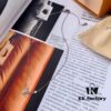 Exclusive Channel Item! Hot Sale! New Arrival LV Idylle Blossom Floral Minimalist LV Letter Silver Necklace