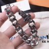 New Arrival Louis Vuitton LV20ss Cuban Chain Latest Iron Stone Buckle