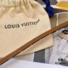 LV Latest VV Sunflower Pendant Leather Bracelet