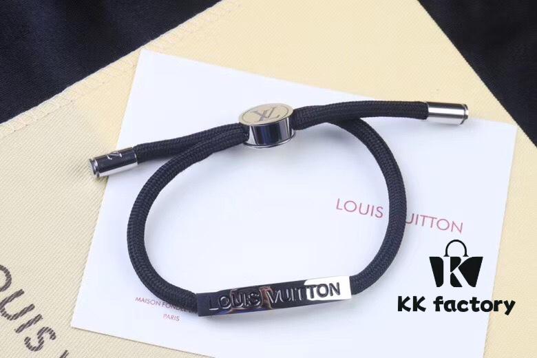 LV Unisex Bracelet 2019 Spring-Summer Pre-Collection Space-Themed Adjustable Strap Bracelet