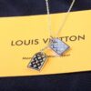 LV Unisex Nanogram Double Pendant Necklace
