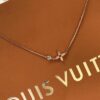 LV Idylle Blossom Single Flower Diamond Pendant Necklace, S925 Silver with 18K Gold Plating