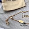 Latest LV Calfskin Monogram Canvas Whistle Pendant Necklace
