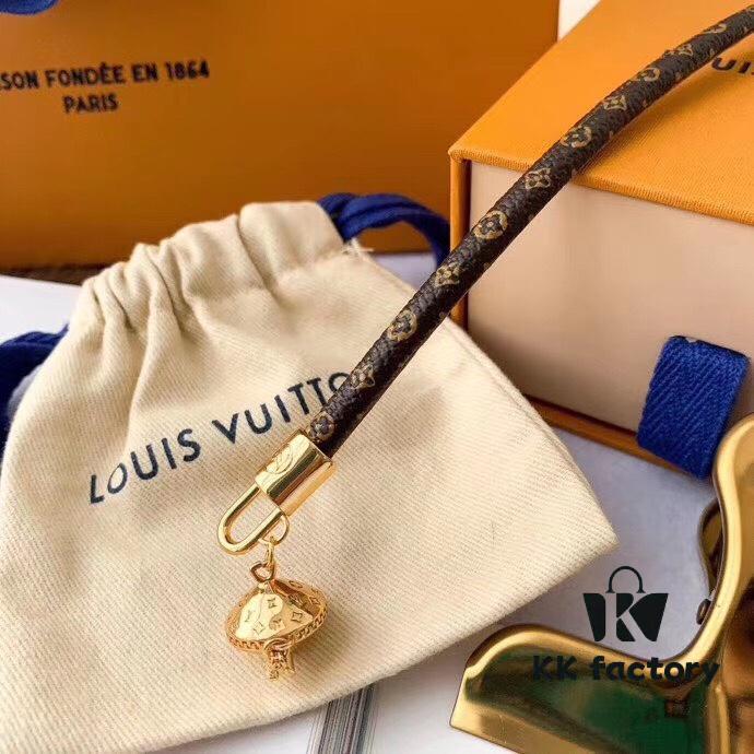 LV Latest TOUPIE Flying Saucer Logo Women's Leather Bracelet