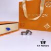 LV Enamel Love Collection, Highly Recommended for Couples or Best Friends, Simple and Elegant Design, 316 Stainless Steel with Louis Vuitton Stamp on Bracelet and Ring