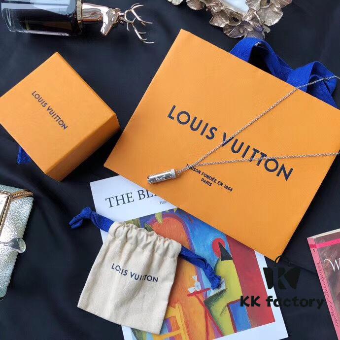 LV Latest MONOGRAM STRASS Unisex Necklace with Swarovski Crystal