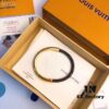 Bicolor Hidden Clasp Pure LV Simple Tour Bracelet