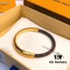 Bicolor Hidden Clasp Pure LV Simple Tour Bracelet