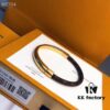 Bicolor Hidden Clasp Pure LV Simple Tour Bracelet