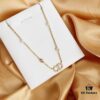 Exquisitely Beautiful Rhinestone CD Necklace – Classic, Simple and Fresh Design from the CD Series, Perfect for the Current Season