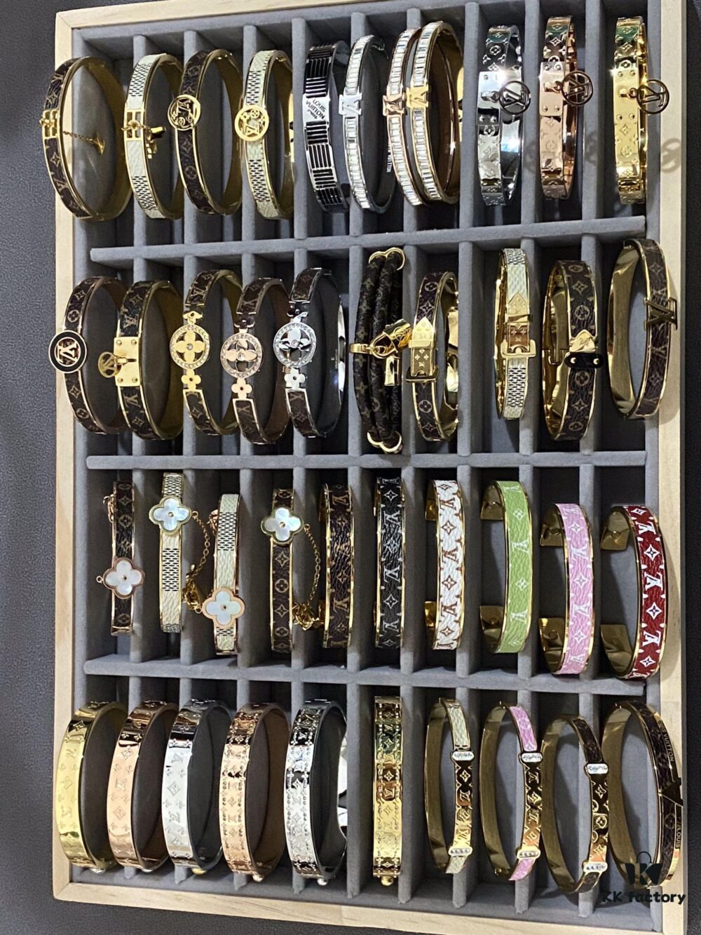 LV Bracelet Leather Cord Collection