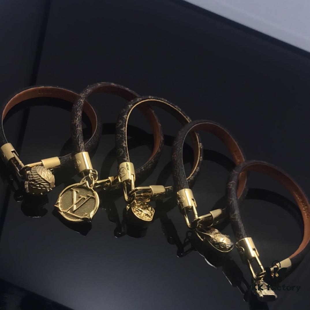 LV Bracelet Leather Cord Collection