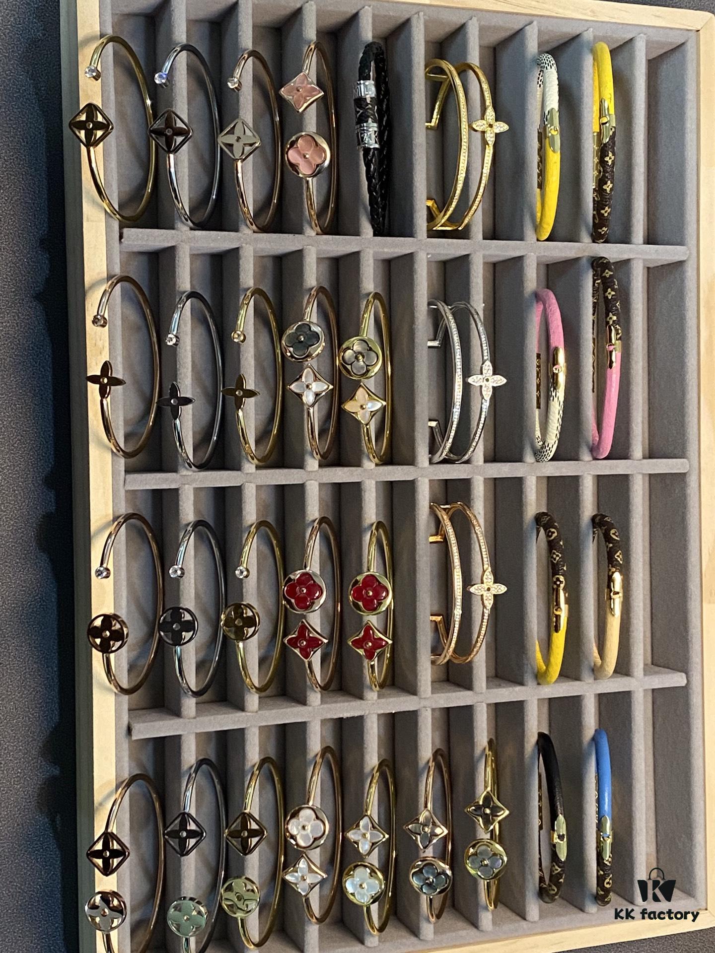 LV Bracelet Leather Cord Collection