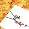 Louis Vuitton LV Pendant Necklace with Red Coral and Logo, Couples Style, One-to-One Craftsmanship