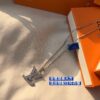 LV Full Diamond Letter Necklace