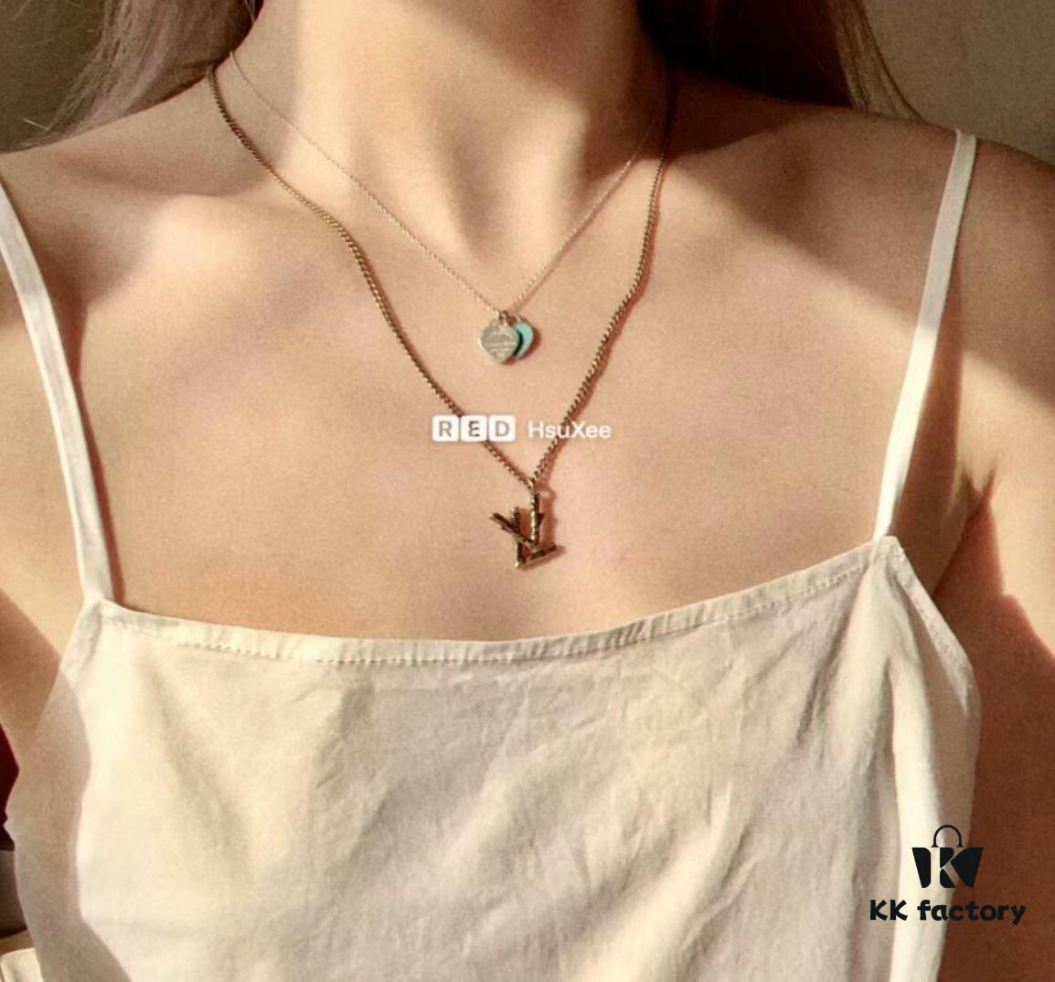 Louis Vuitton LV Twig Branch Necklace – Trending Unisex Design, Inspired by Nature