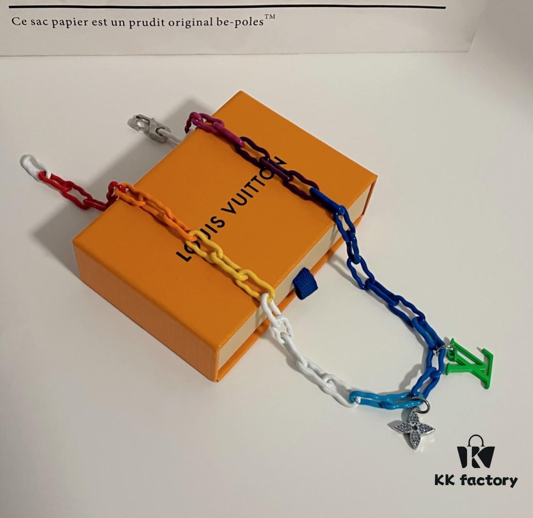 Men's Quenching Series Rainbow Bracelet Necklace