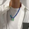 Men's Quenching Series Rainbow Bracelet Necklace