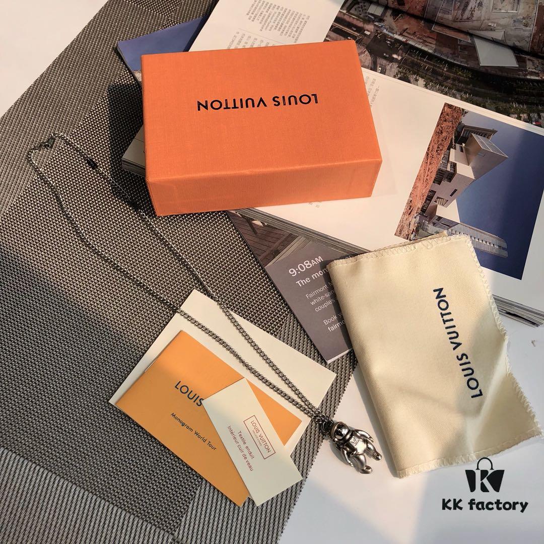 LV Astronaut Necklace