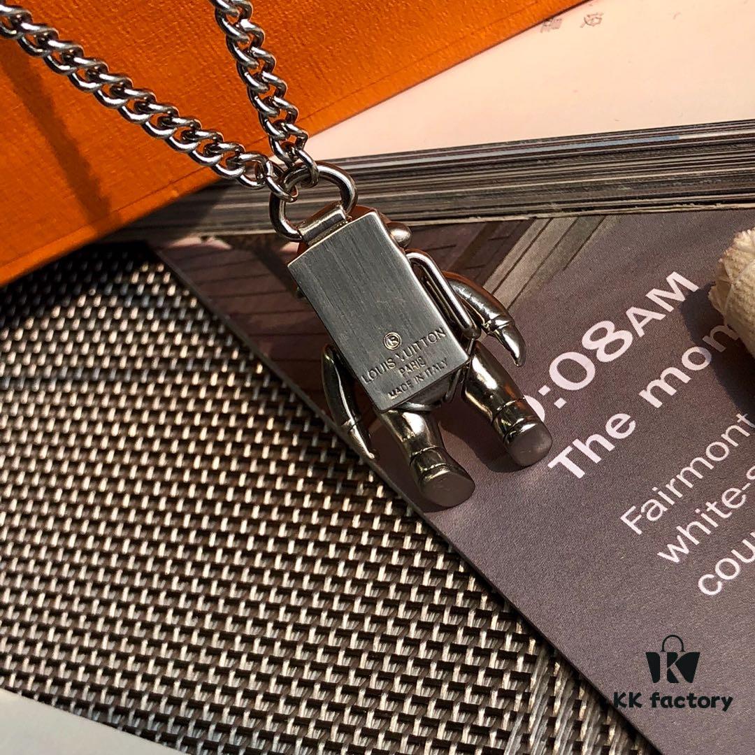 LV Astronaut Necklace