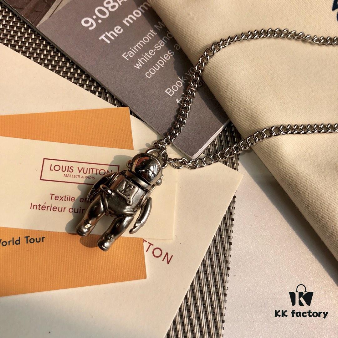LV Astronaut Necklace
