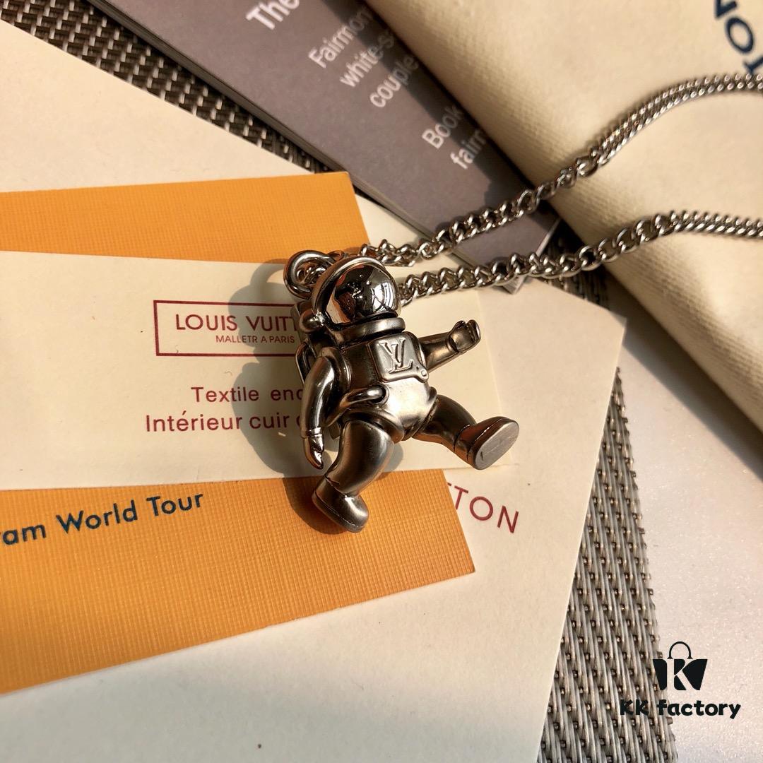 LV Astronaut Necklace
