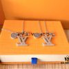 Louis Vuitton Unisex Pendant Chain LV Turquoise Necklace (High-Replica Version, Comparable to Authentic, Synchronized with Boutique Release)