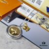 LV Catch Necklace with Rotating Crystal-Embellished Pendant
