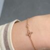 LV Monogram Single Diamond Bracelet