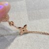 New Arrival LV Classic Monogram Single Diamond Mini Bracelet Idylle Blossom Series
