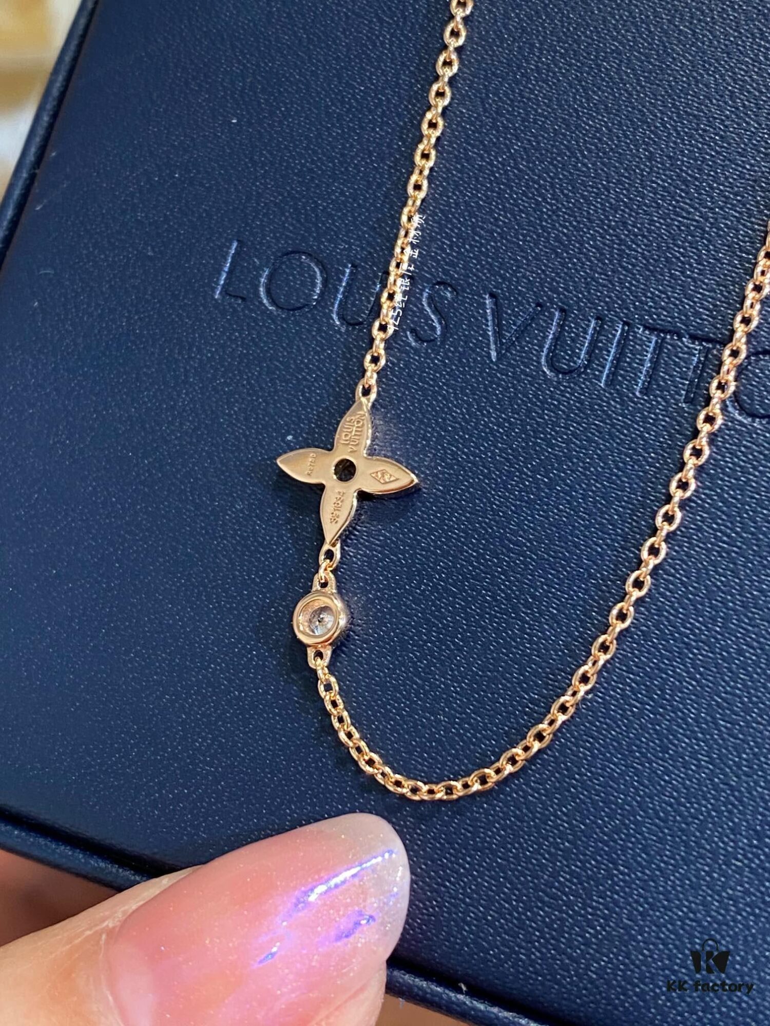 New Arrival L*V Classic Monogram Mini Collar Necklace Idylle Blossom Series 3D Floral Jewelry