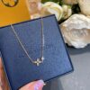 New Arrival L*V Classic Monogram Mini Collar Necklace Idylle Blossom Series 3D Floral Jewelry