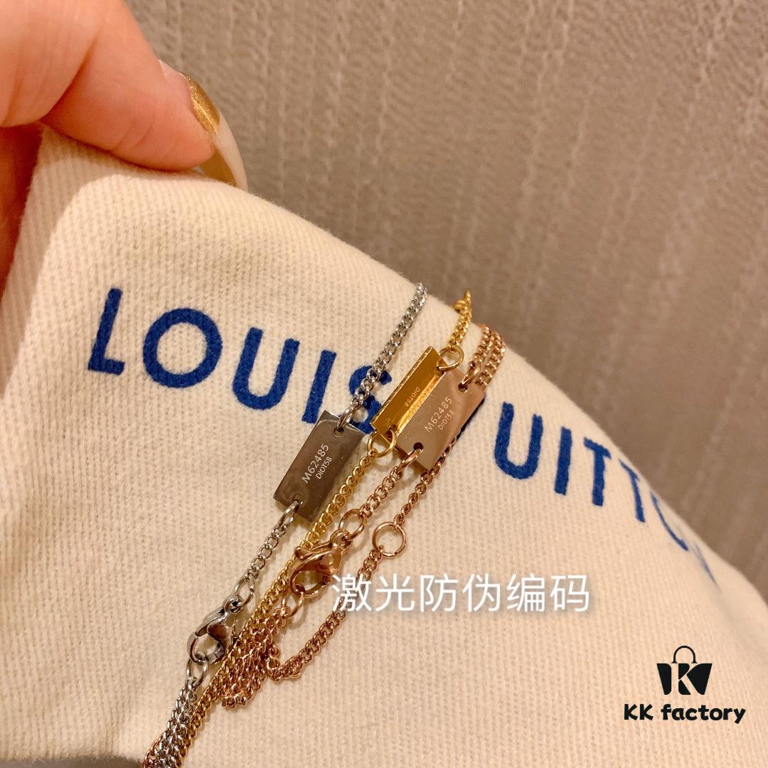 Louis Vuitton LV Ring MONOGRAM Pendant Ring Three-in-One Necklace