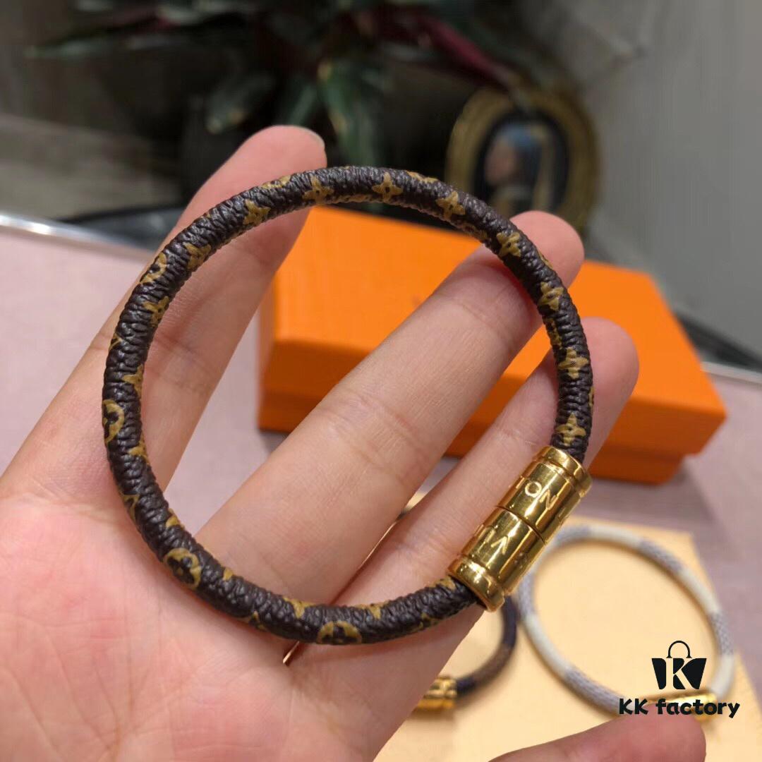LV Keep It Leather Bracelet
