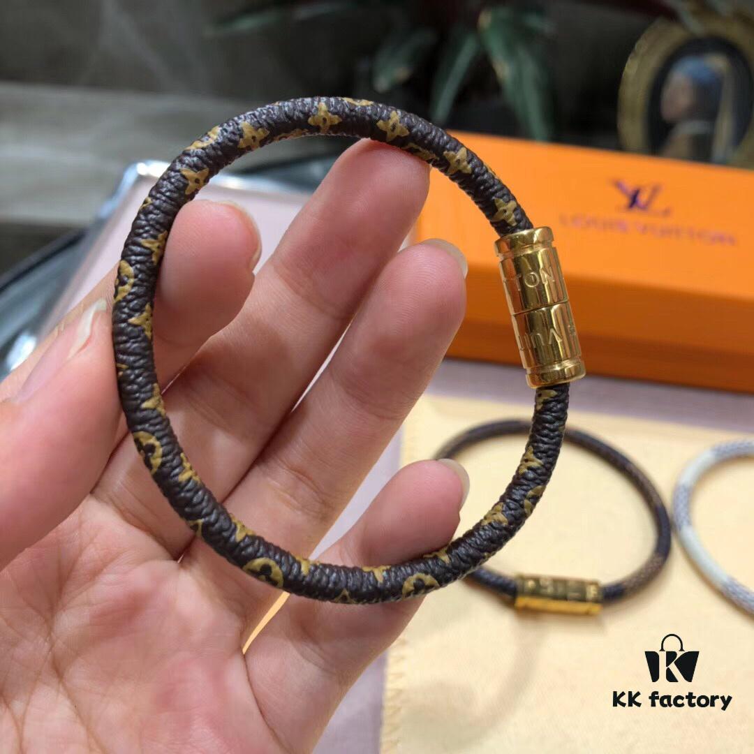 LV Keep It Leather Bracelet