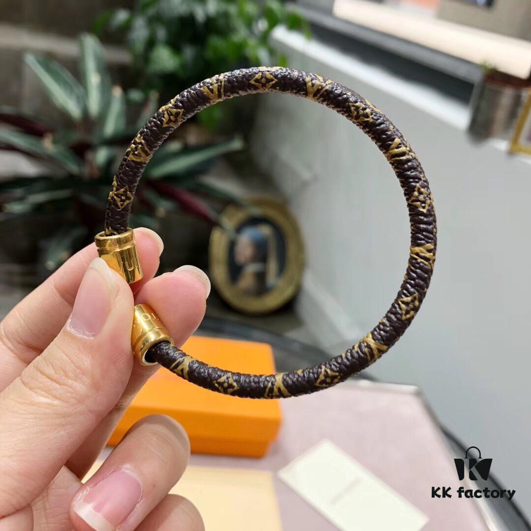 LV Keep It Leather Bracelet