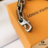 LV Latest Louis Vuitton Men's 316 Stainless Steel Bracelet, Tricolor: Iridescent + Silver, Full Metal Construction, Exquisitely Crafted