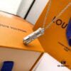 LV Latest MONOGRAM STRASS Unisex Necklace with Swarovski Crystals