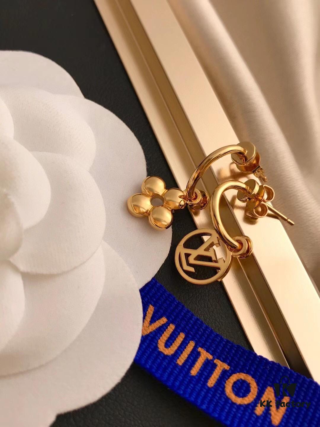 LV Blooming Asymmetrical Earrings