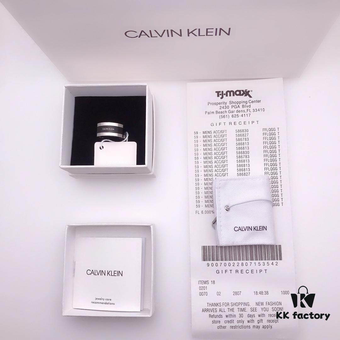 Calvin Klein Knight Ring 💍 Top Brand - New Counter Style, Fashionable and Unique Design 🔥🔥🔥