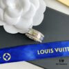 Louis Vuitton Couple's LV Ring, Unique Retro-Futuristic Design, Must-Have for Fashion-Forward Women