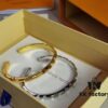 New LV Louis Vuitton Volt Jewelry Collection, Unisex Bracelet Designed by Former Tiffany Designer, Titanium Steel Craftsmanship, In Stock