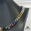 LV Louis Vuitton CHAIN LINKS PATCHES Necklace Bracelet