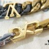 LV Louis Vuitton CHAIN LINKS PATCHES Necklace Bracelet