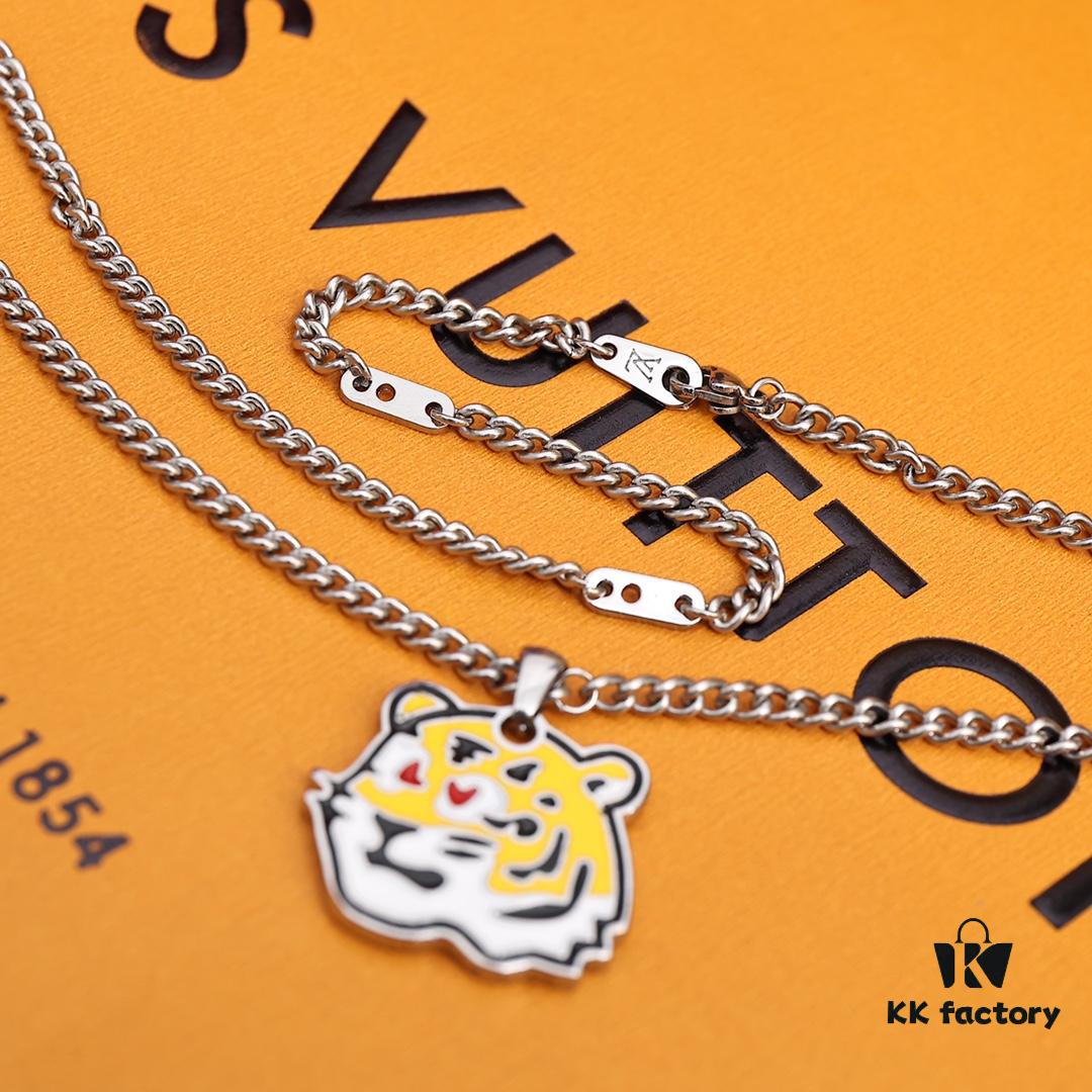 Louis Vuitton TIGER Pendant Necklace