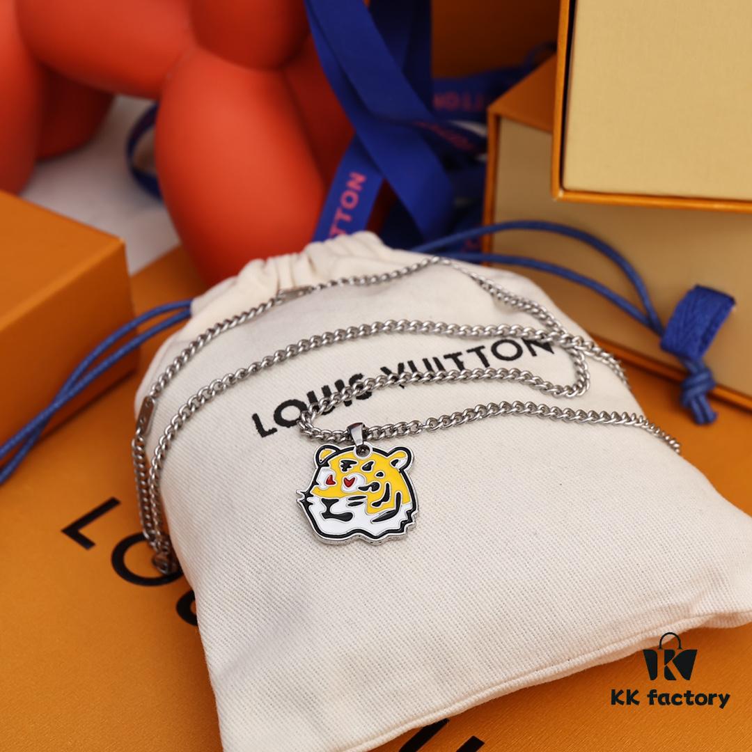 Louis Vuitton TIGER Pendant Necklace