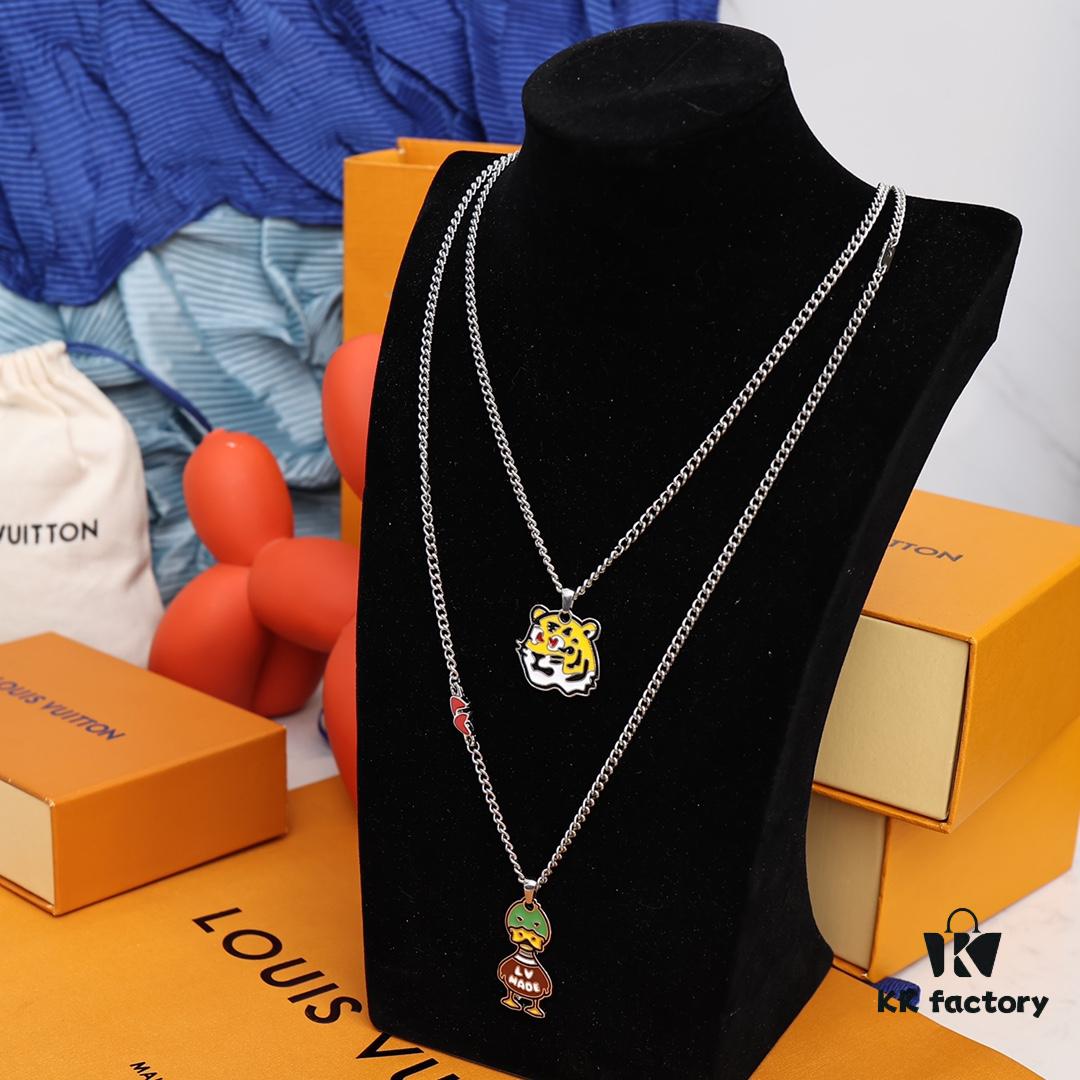 Louis Vuitton TIGER Pendant Necklace