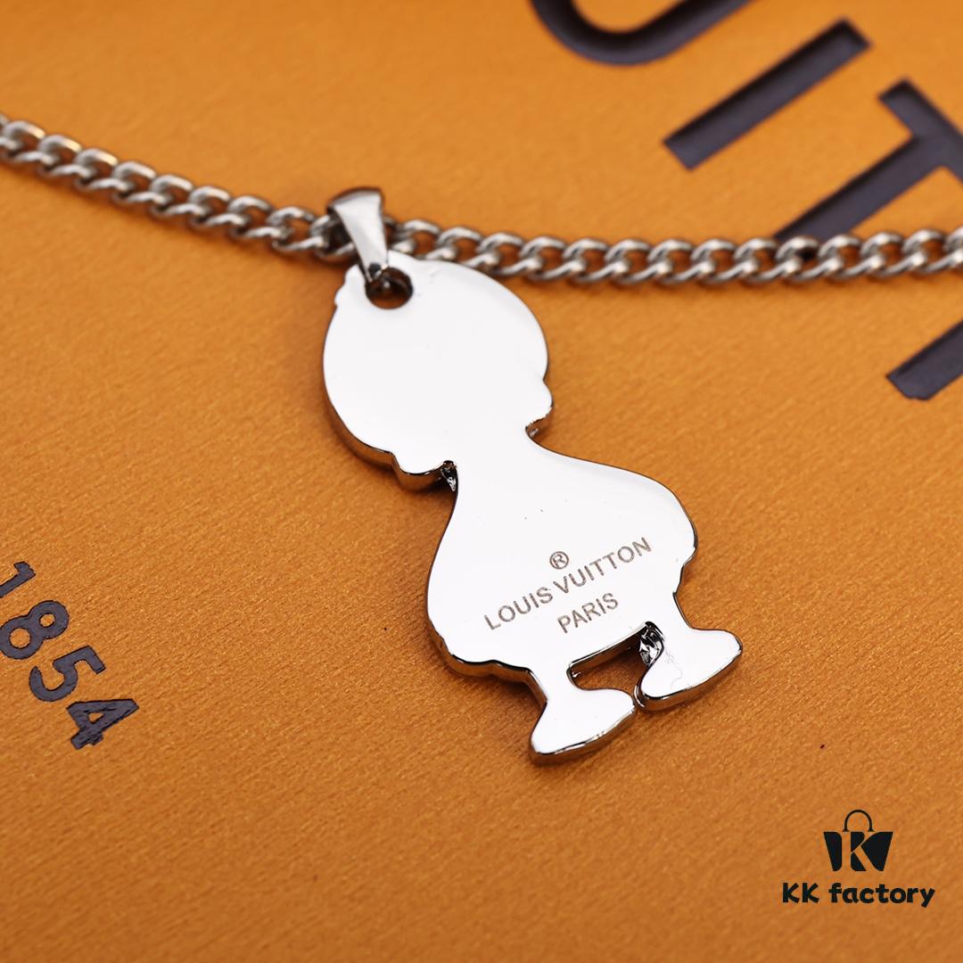 Louis Vuitton x Nigo Duck Pendant Necklace Unisex – New Arrival